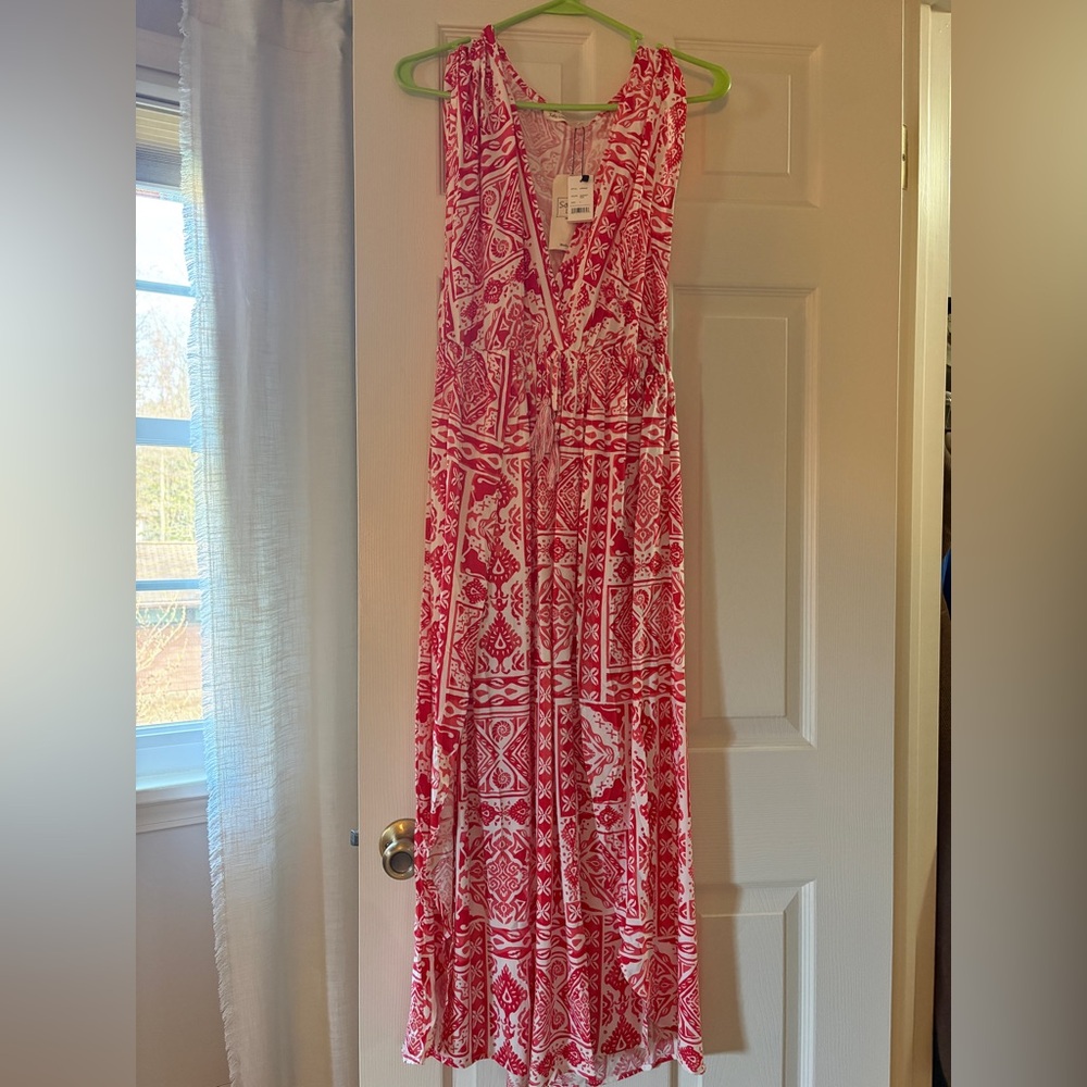 NWT Salty Lemon Maxi Dress. Size Large